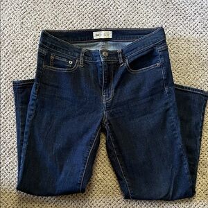 GAP Women's Straight Leg Jeans in Deep Indigo